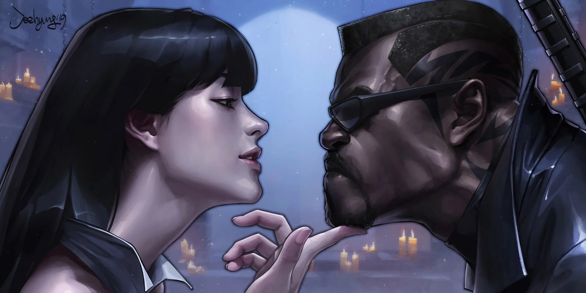 Леонор варела блэйд 2. Блэйд комиксы. Фф блейд и дань. Блейд марвел. Jee hyung lee арт.