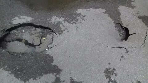 Горел асфальт