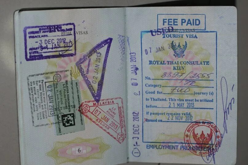 Visa fees