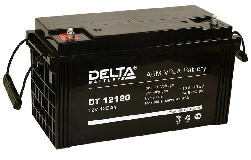 Батарея аккумуляторов имеет. Delta Battery DTM 12120 I 12в 120 а·ч. Аккумулятор Delta DT 12120. Delta DT 12200. Аккумуляторная батарея Delta DT 12100 (12v / 100ah).
