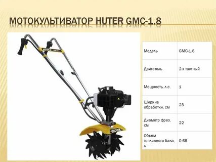 Мотокультиватор 1.8