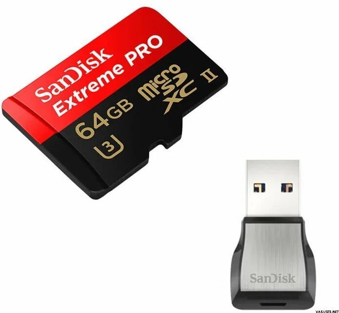 Sandisk купить карту. SANDISK extreme MICROSDXC 64 GB. SANDISK extreme Pro MICROSDXC UHS-II 275mb/s + USB 3.0 Reader. SANDISK extreme 64gb SDXC. SANDISK extreme 3.0 64 GB.