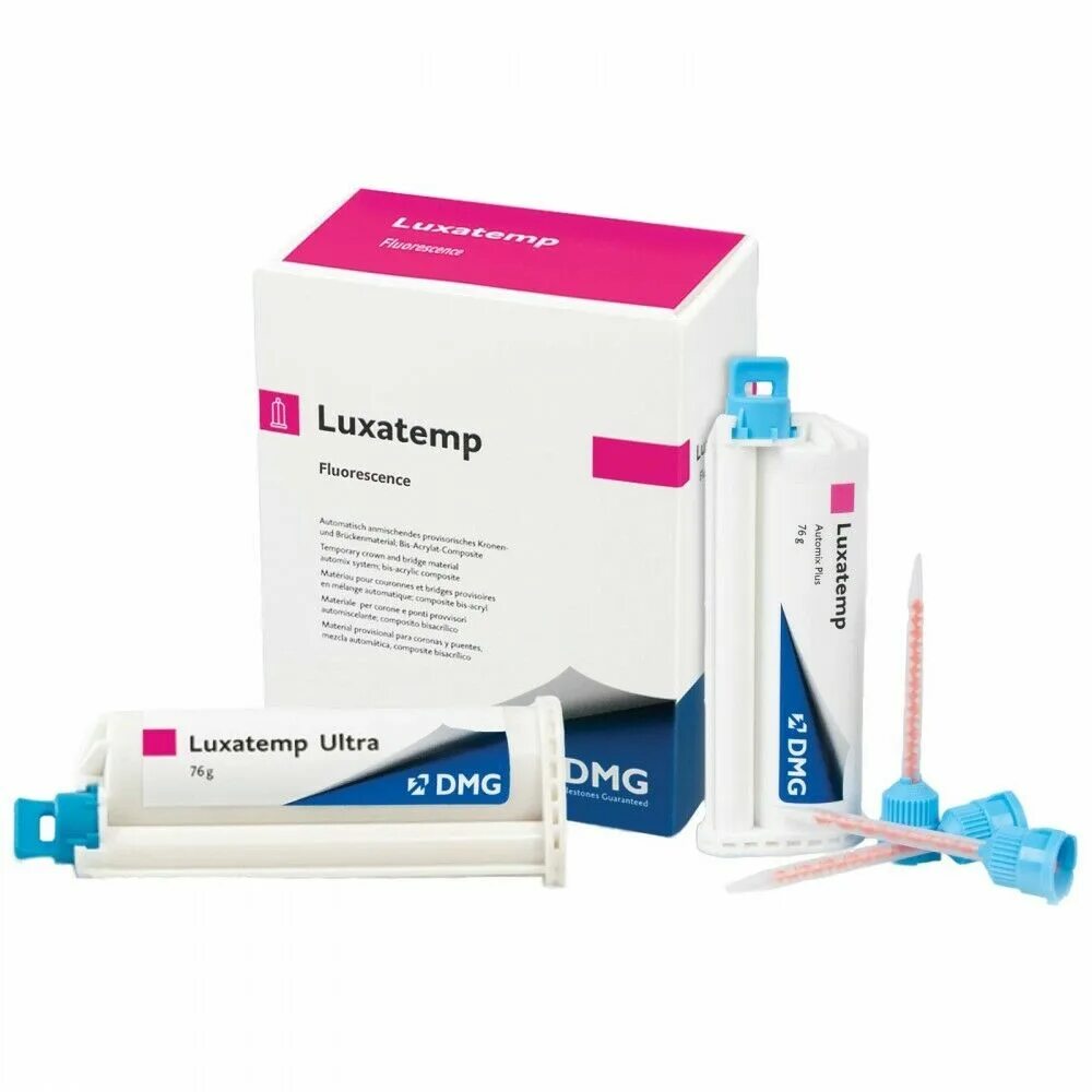 Luxatemp-automix plus а2 (5 картриджей, 76 г) dmg. Luxatemp fluorescence a3,5 (76 г) dmg. Люксатемп аутомикс а2 картридж 76г 110402 dmg. Luxatemp - automix star, 1картридж*76г. Люксатемп аутомикс плюс luxatemp automix plus, dmg.