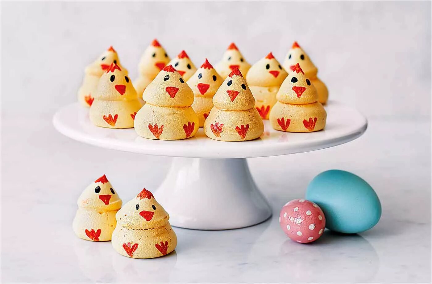 Цыплята из зефира