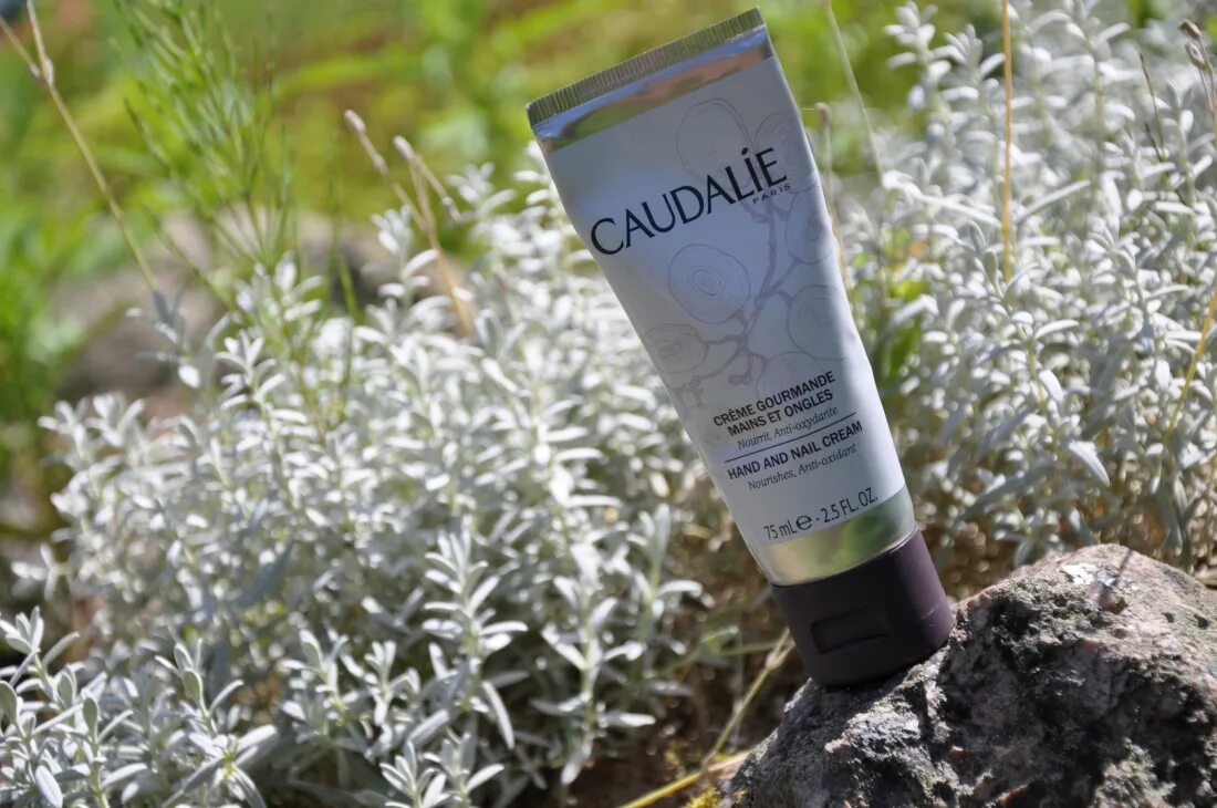 Caudalie крем для рук. Крем для рук и ногтей Caudalie изысканный. Кодали крем для рук и ногтей 75 мл. Крем для рук Caudalie белый.