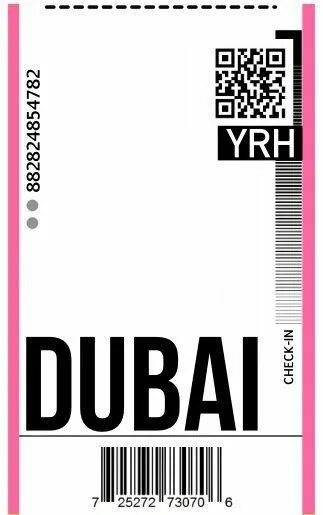 Ticket case. Fly tickets.