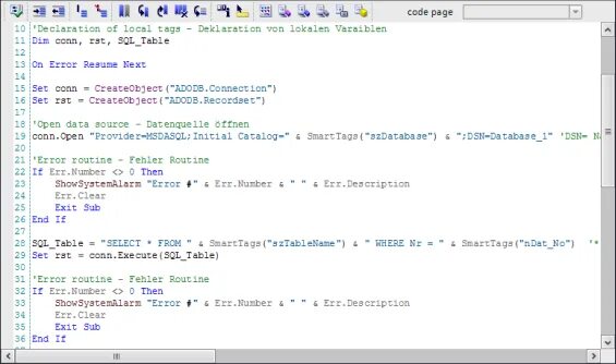 Ошибка выполнения скриптов. VBS скрипты WINCC. Скрипт для очистки индикации в SQL. WINCC flexible 2005. Таблица тегов экрана WINCC.