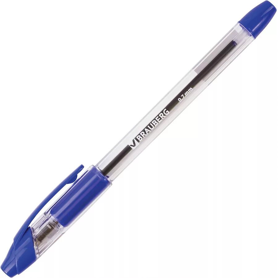 Ручка шариковая BIC Cristal (синий). Ручка шариковая BRAUBERG Samurai 141149 цвет синий. Ручка BIC Cristal 1.6 mm. Ручка БРАУБЕРГ 0.7 масляная. Ручка с прозрачным корпусом