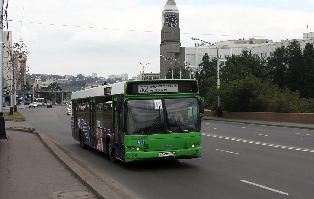 52 автобус часы. Автобус 52 Красноярск. 5 Автобус Красноярск. 52 Маршрут Красноярск. МАЗ 103 Железногорск Курская область.