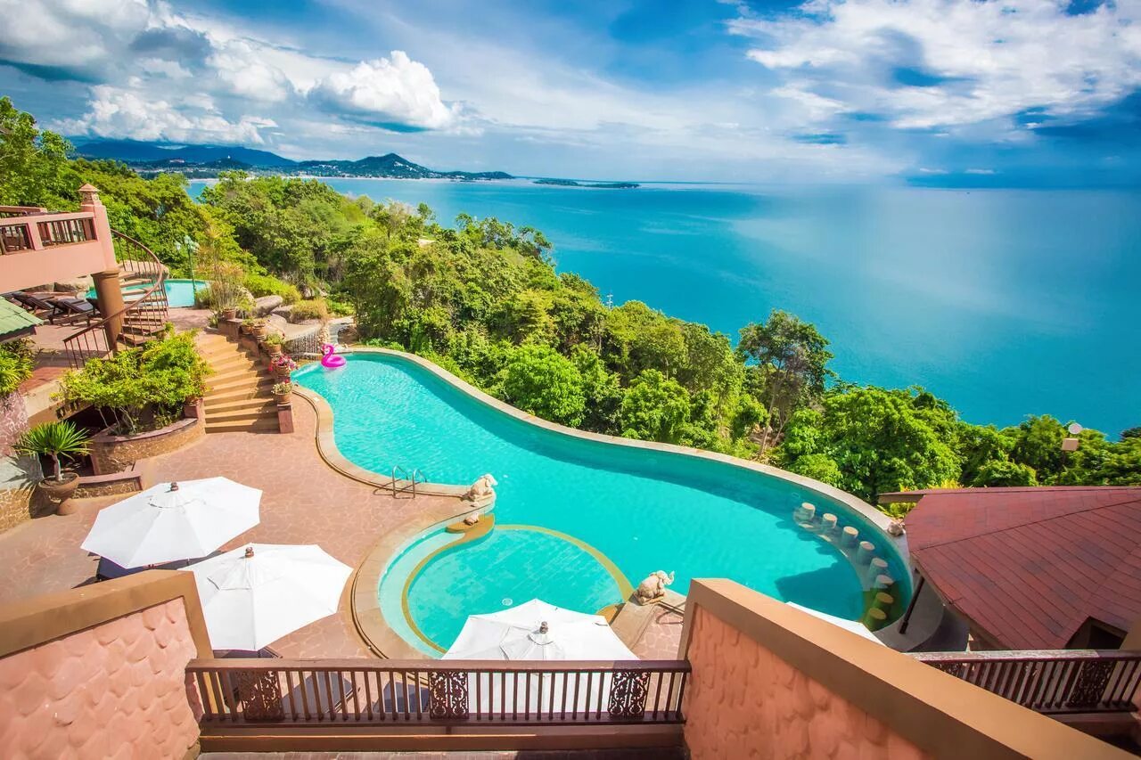 Тайланд Самуи. Тайланд Самуи отели. Самуи Чавенг Ной. Samui Bayview Resort. Вертикальный цвет самуи