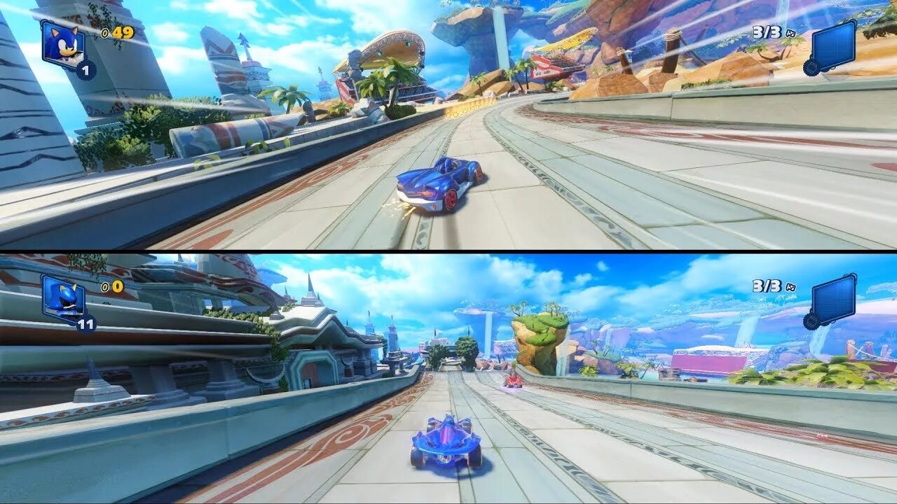 Split screen switch. Team sonic racing геймплей. sonic race ps2. team sonic racing split screen. sonic racing ps5 геймплей.