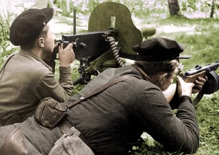 Советские партизаны в великой