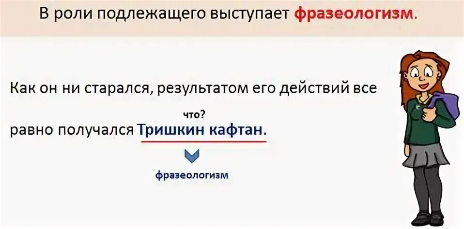 Подлежащее 8 класс