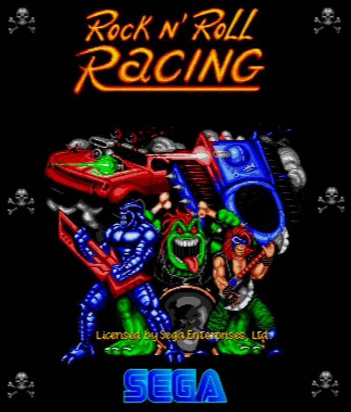Get fat and roll race. Rock n&#039; roll racing гба картридж. rocknroll racing sega. гонки под рок-н-ролл сега. rockin roll racing sega игра.