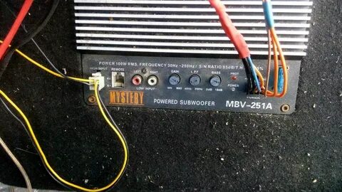 Mystery mbv 251a схема подключения