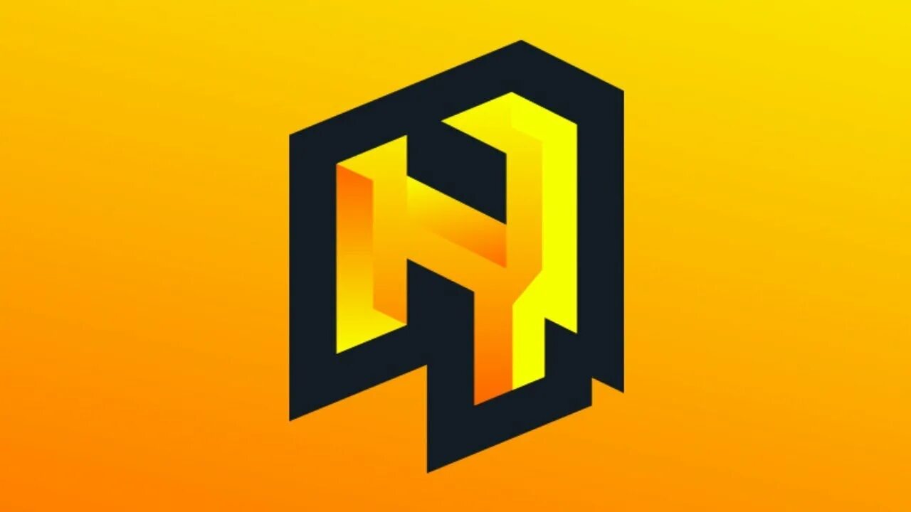 Игра желтая аватарка. Логотип с буквой h. Игровые логотипы. Логотип с буквой r. Желтая ава.