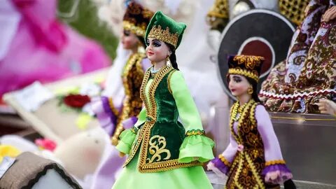 Кукла в татарском костюме