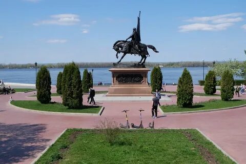 Набережная реки самара
