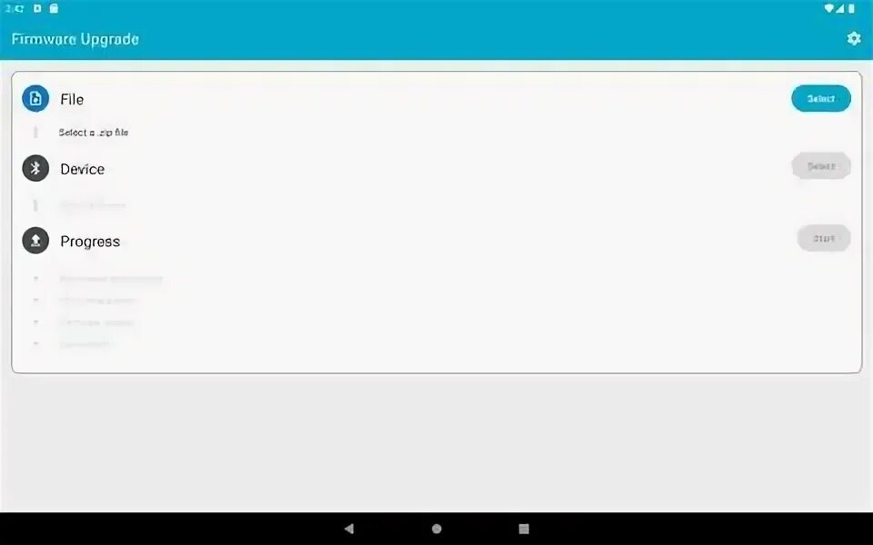 Device firmware upgrade. Device firmware upgrade