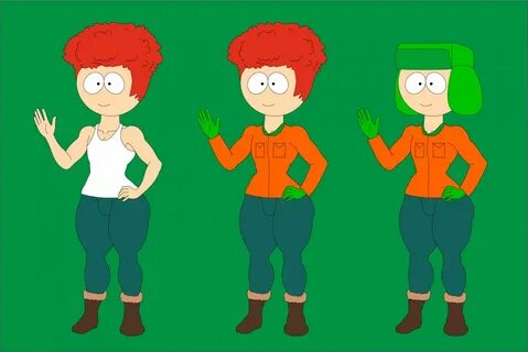 Кайл Южный парк без шапки.