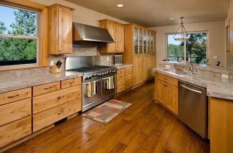 Will wood against the kitchen