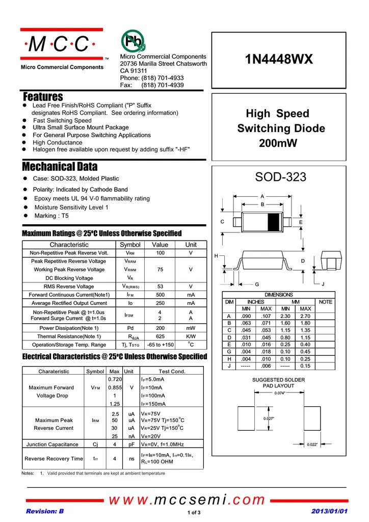 Диод datasheet. Диод 1n4448 SMD. T4 SMD диод Datasheet. Даташит диод gl80. Диод s1e 2005l.