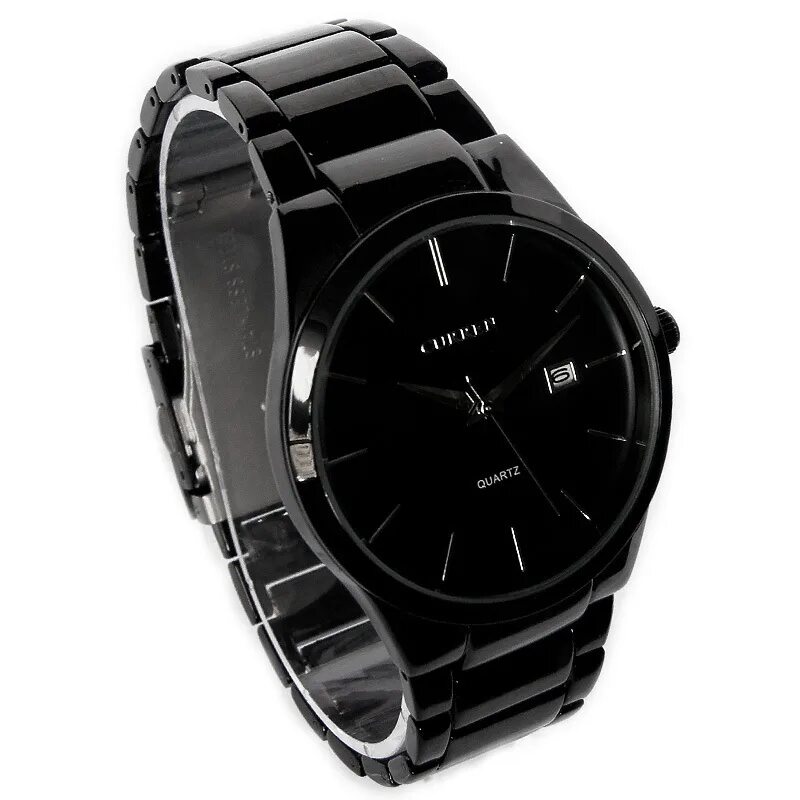 часы stainless steel china quartz. часы movado мужские 14064350. стильные черные часы. Black dial watch. часы женские черные.