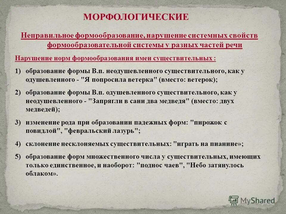 Нормы образования. Формообразование имен существительных. Нормы формообразования имен существительных. Ошибки в формообразовании примеры. Ошибки в формообразовании существительных.