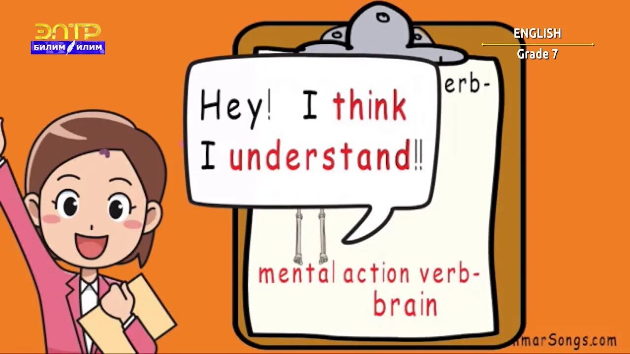 Глагол think. Verbs of thinking.