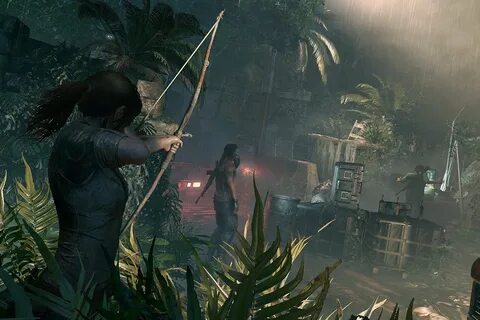 Shadow of the tomb raider черный экран