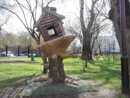Кошка на курьих ножках