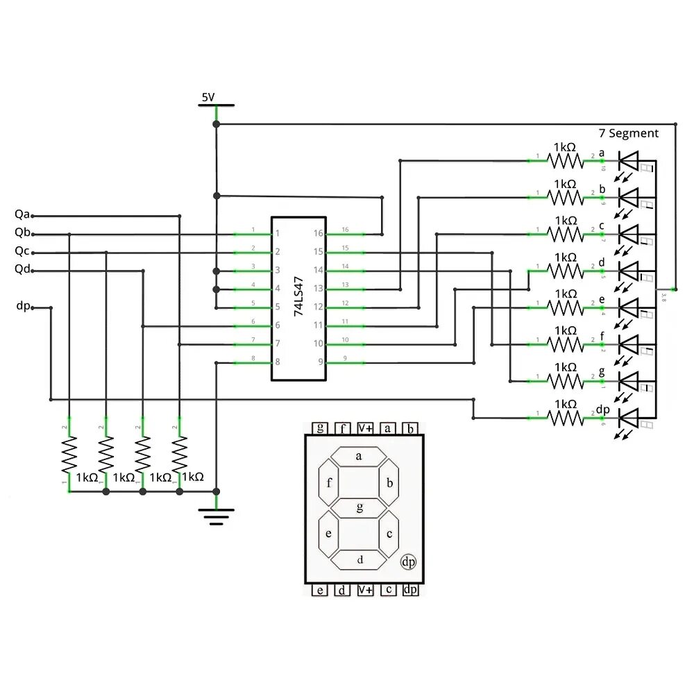 Дешифратор 7. 74ls47 схема. Схема семисегментного дешифратора. Дешифратор для 7 сегментного индикатора. Дешифратор семисегментного индикатора 74.