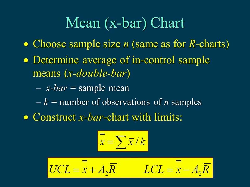 N same. X means. Determine Sample mean.