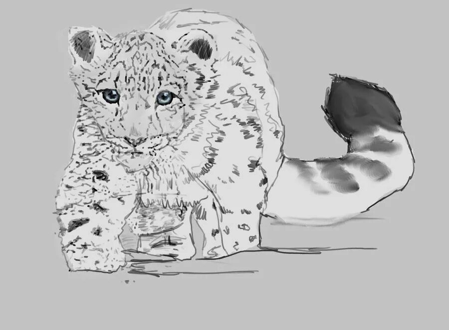 Mixtep8 leopard ecchi sketch