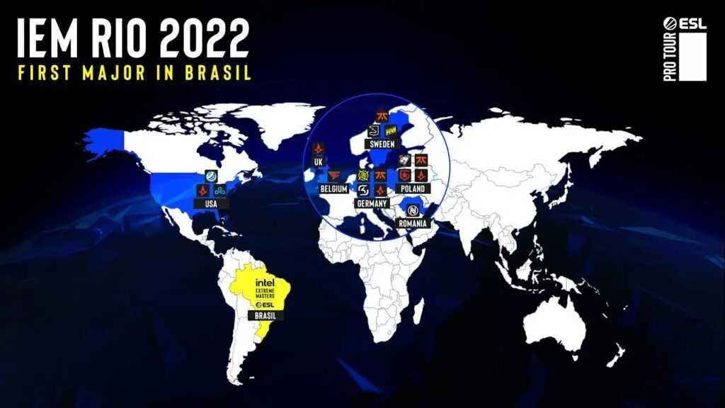 Rio Major 2022. ESL Rio 2022. Jeunesse Арена IEM Rio Major. ESL IEM Major Rio 2022. Rio major