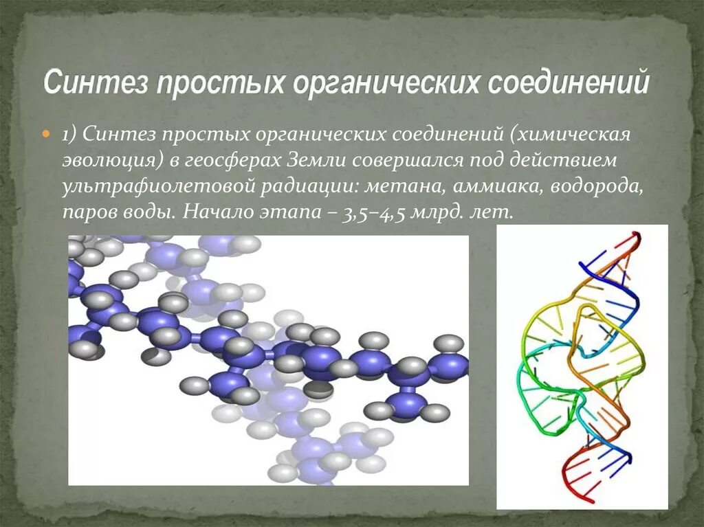 Органические соединения. Синтез органических веществ. Методы синтеза органических веществ. Молекулы органических соединений. Химическая природа органических соединений