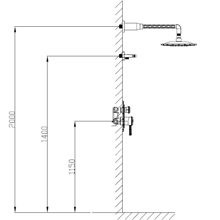 высота установки душа. 27256400 hansgrohe. высота установки душа. эргономика высота душевой лейки. высота установки душа.