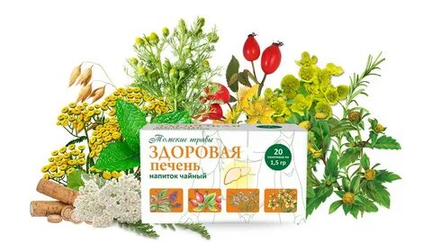 Здоровая печень травы