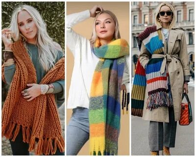 Покажу, как не превратиться в тетку, учитывая модные новинки женских шарфов, пал