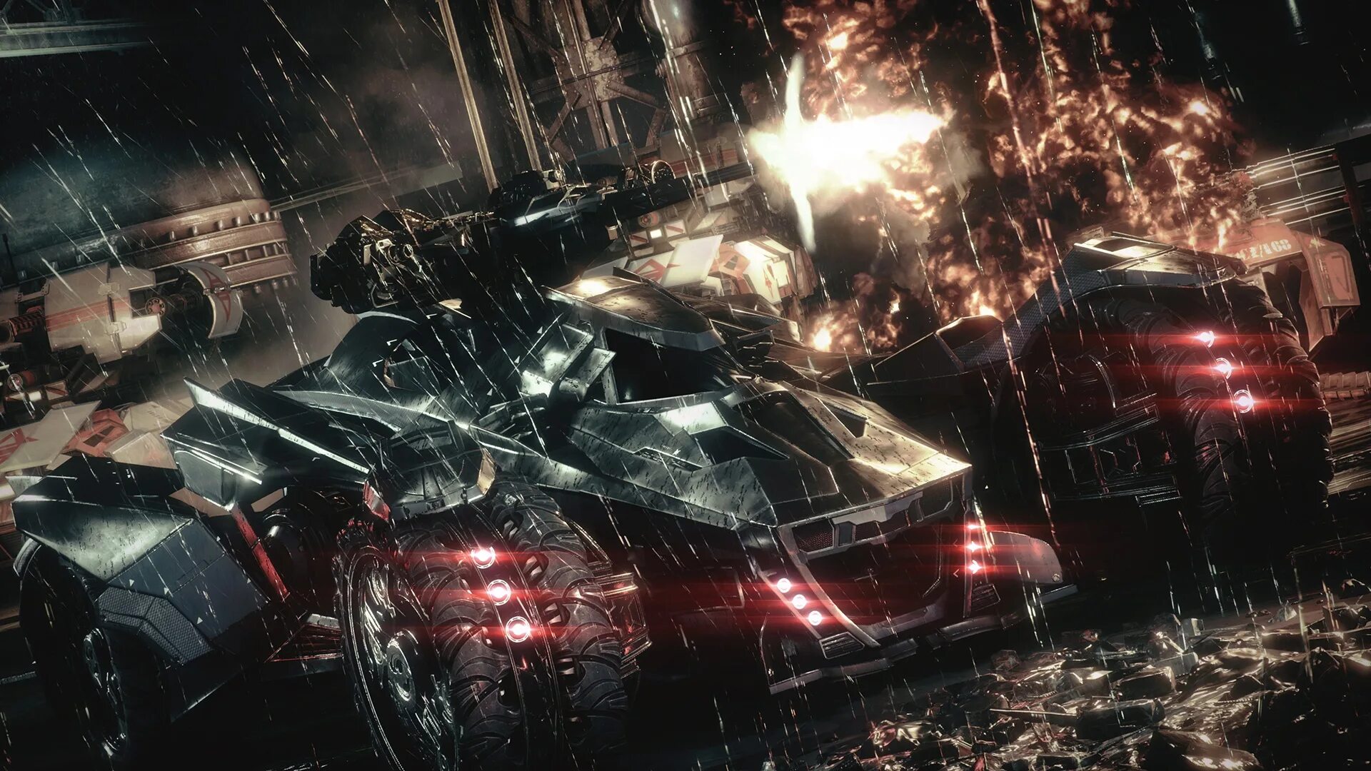 Batman arkham knight на пк. Бэтмобиль arkham knight. batman arkham knight геймплей. бэтмен аркхем найт бэтмобиль. batman arkham knight genesis 4к.