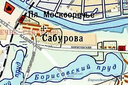 Карта сабурова