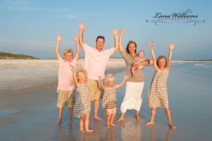 Family nudism foto