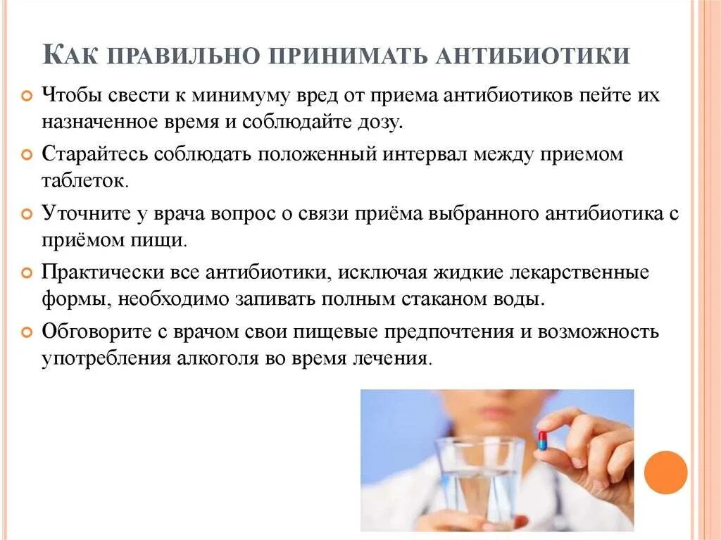 Употребление без назначения врача. Памятка по применению антибиотиков. Памятка по приему антибиотиков. Как нужно принимать антибиотики. Правила приема антибиотиков.