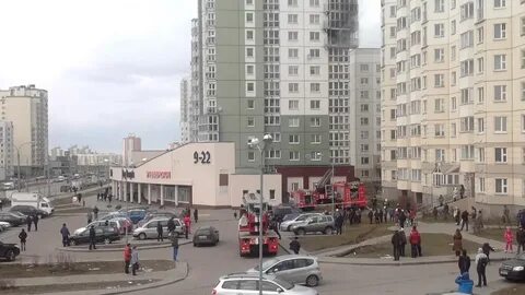 Пожар на каменной горке