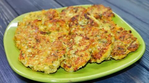 Оладьи из капусты и манки