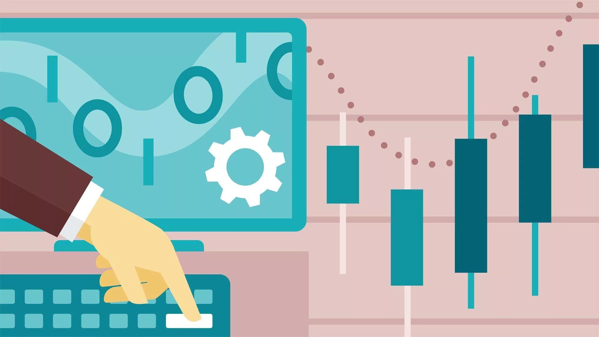 Algorithmic trading. Трейдинг фон. quantitative trader. flat trading.