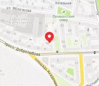 Добролюбова 2 екатеринбург на карте