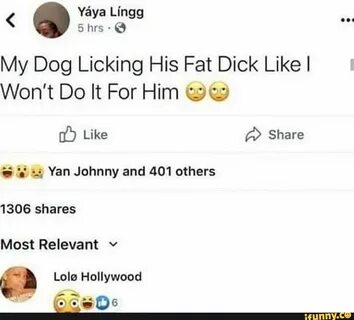Yaya Shrs- Lingg My Dog Licking His Fat Dick Like I Won't Do It For Hi...
