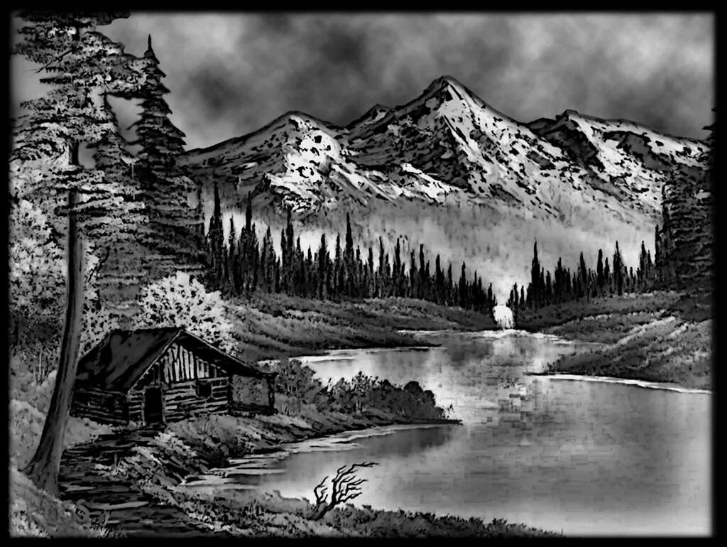 пейзаж озеро на памятник. пгоры для гравировки на памятник. гравировка гор. гравировка гор. гравировка горы.