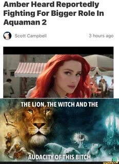 For Bigger Role In Aquaman 2 Scott Campbell 3 hours ago THE LION, THE WITCH ...